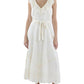 Womens Cotton Eyelet Maxi Dress