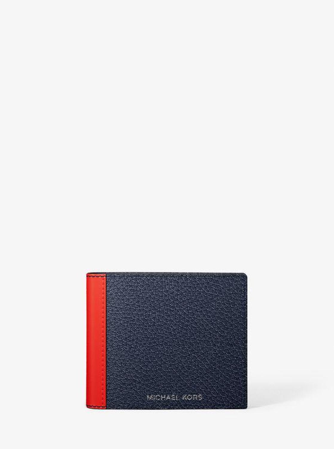 Cooper Two-Tone Billfold Wallet with Coin Pouch