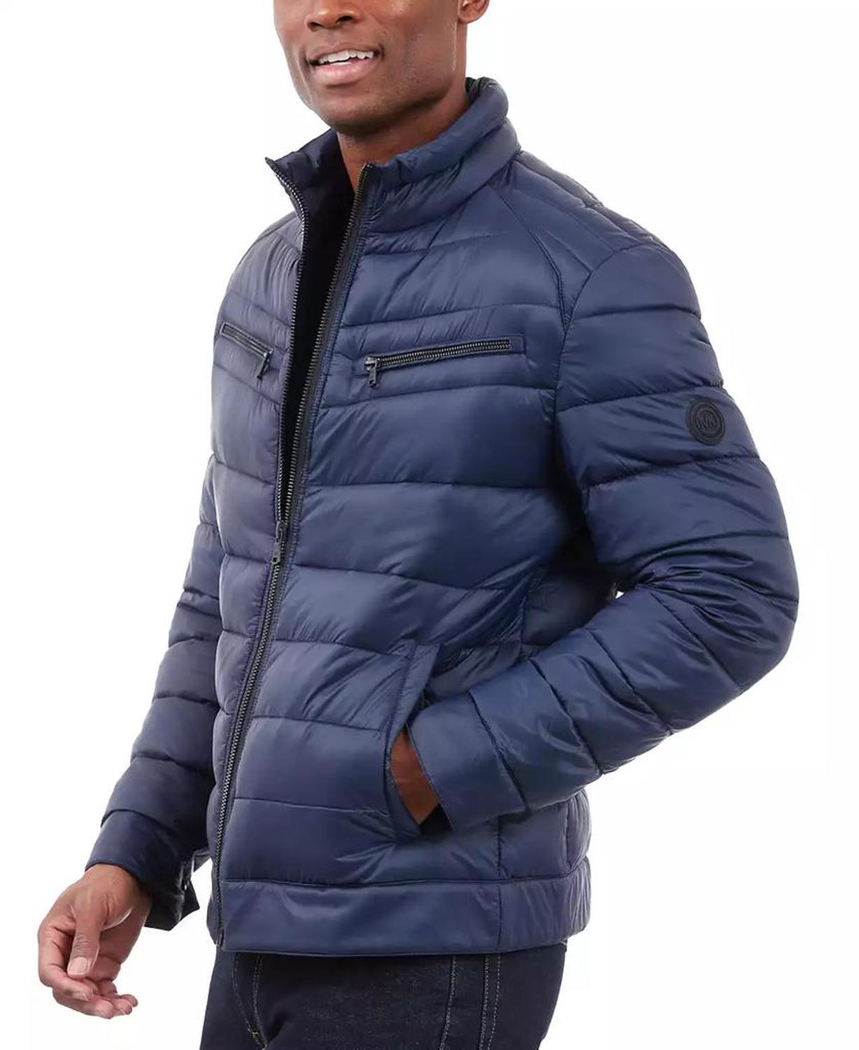 Men's Quilted Full-Zip Puffer Jacket