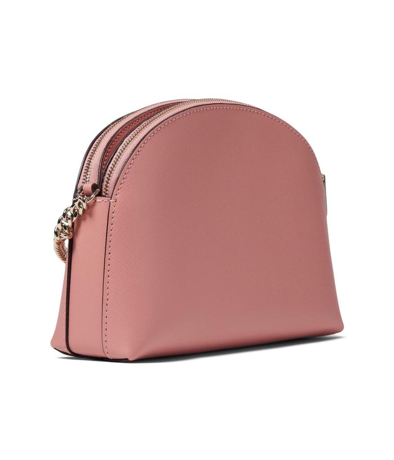 Spencer Double Zip Dome Crossbody