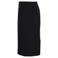 Max Mara Pencil Skirt in Black Wool