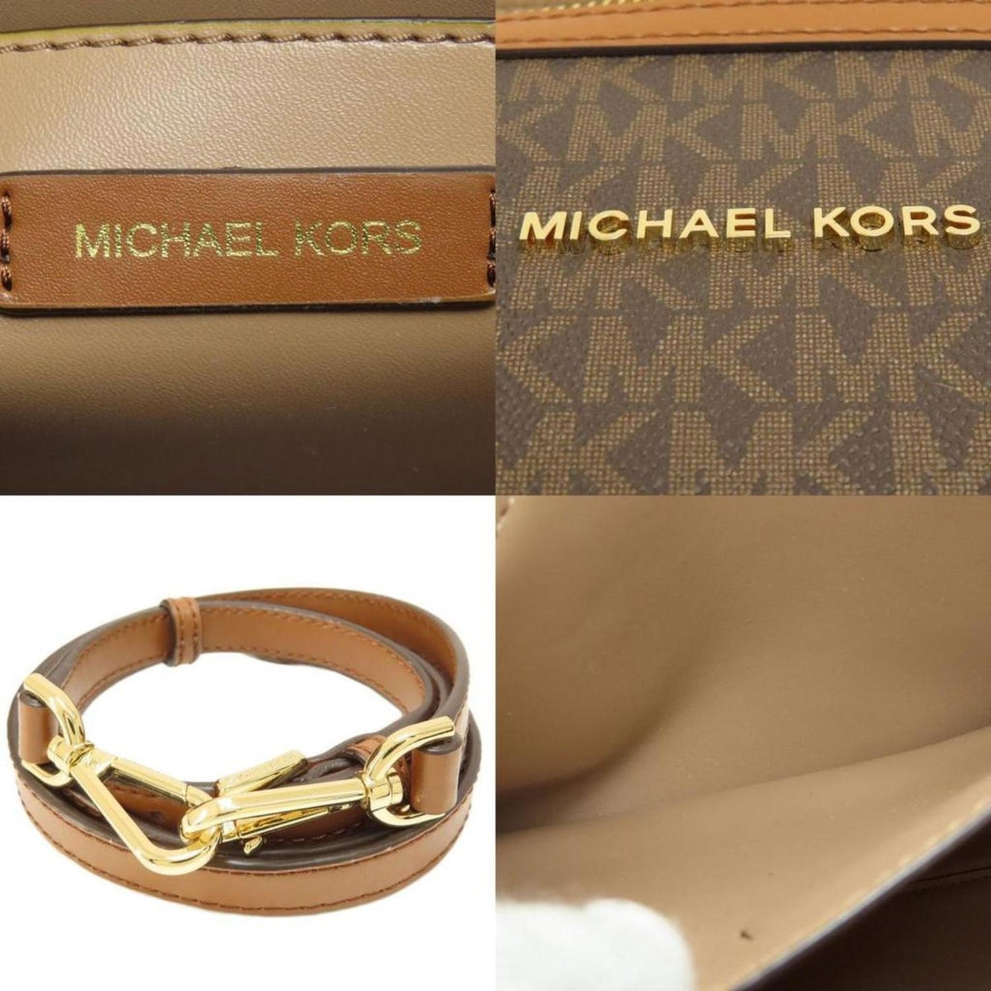 Michael Kors Signature  Canvas Travel Bag (Pre-Owned)