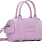 Purple 'The Leather Mini Duffle' Bag