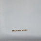 Michael Kors Light Saffiano Leather Portia Satchel