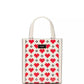 Manhattan Pixel Hearts Mini Tote Bag