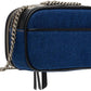 Blue 'The Denim Chain Snapshot' Bag