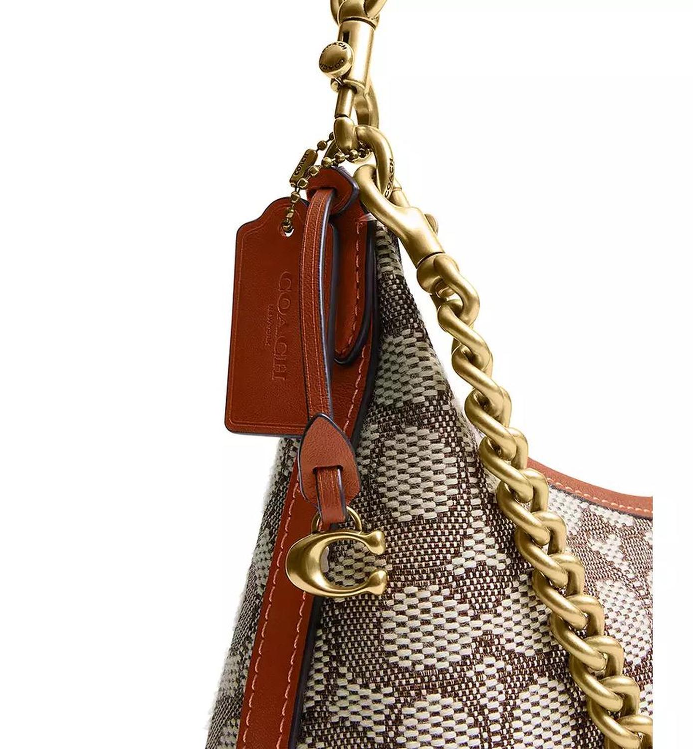 Juliet 25 Signature Textile Jacquard Shoulder Bag