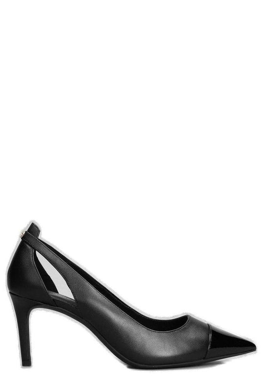 Michael Michael Kors Logo Plaque Pumps