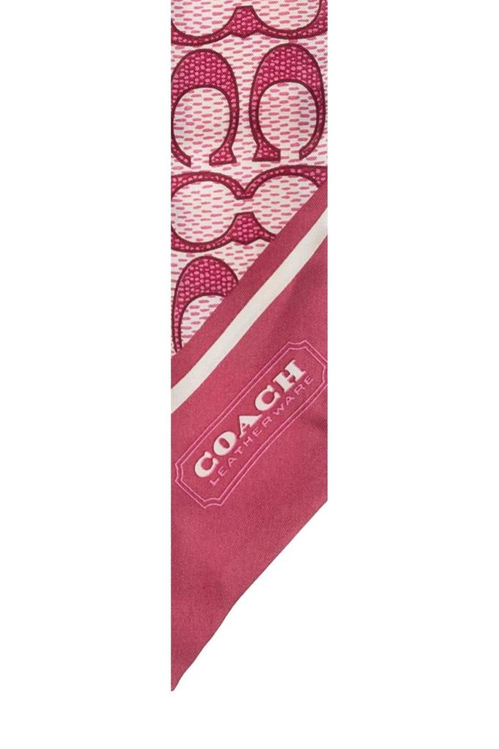 Coach All-Over Logo-Printed Scarf