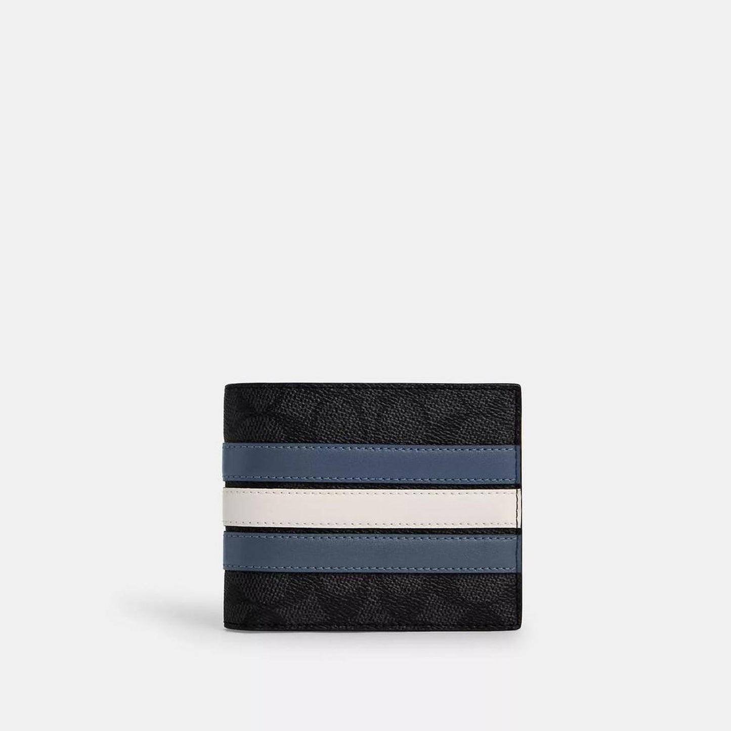 3 In 1 Wallet In Signature Canvas With Varsity Stripe