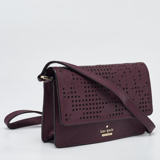 Kate Spade  Leather Flap Crossbody Bag