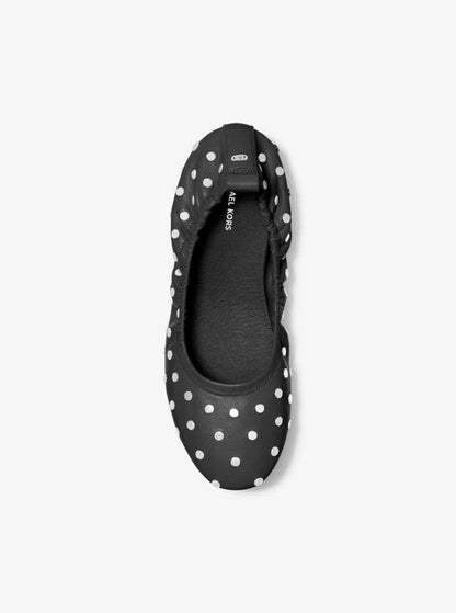 Amy Studded Leather Ballet Flat