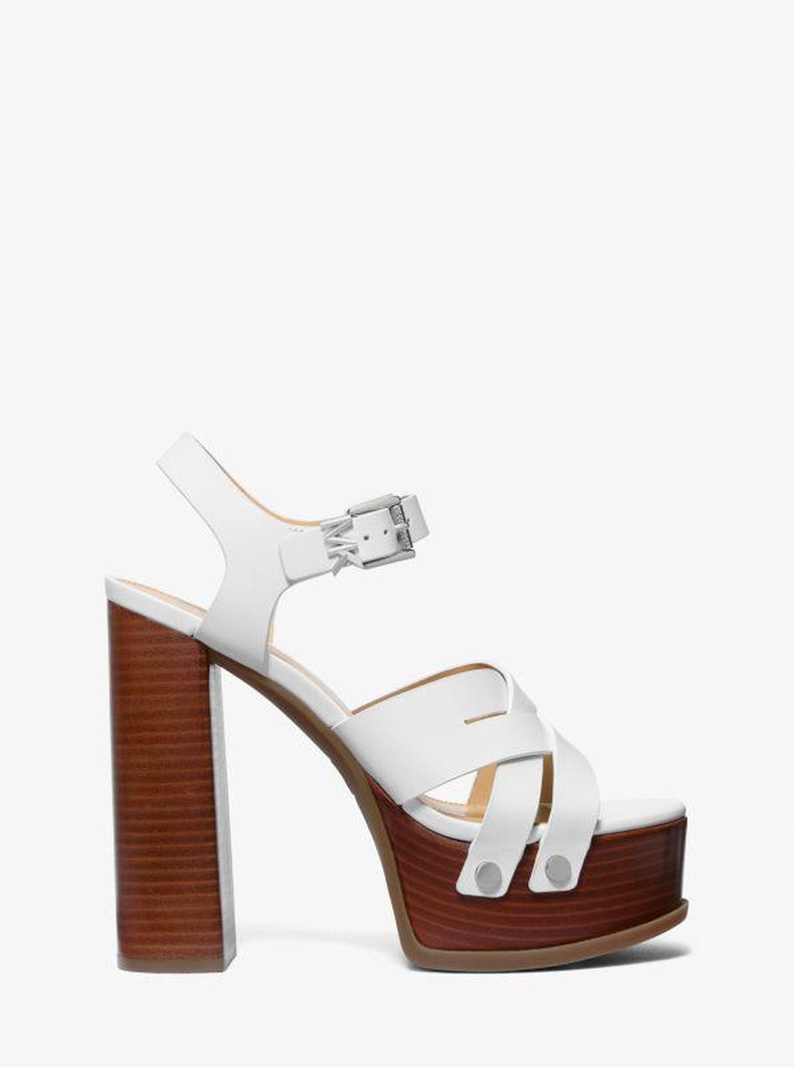 Nora Leather Platform Sandal