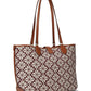 Spade Flower Jacquard Medium Open Tote