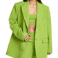 Michael Kors Collection Gabardine Wool Boyfriend Blazer