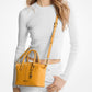 Hyde Small Pebbled Leather Satchel