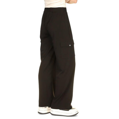 Women's High-Rise Wide-Leg Cargo Pants