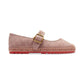 Women's Courtney Mary Jane Signature "C" Espadrille Flats