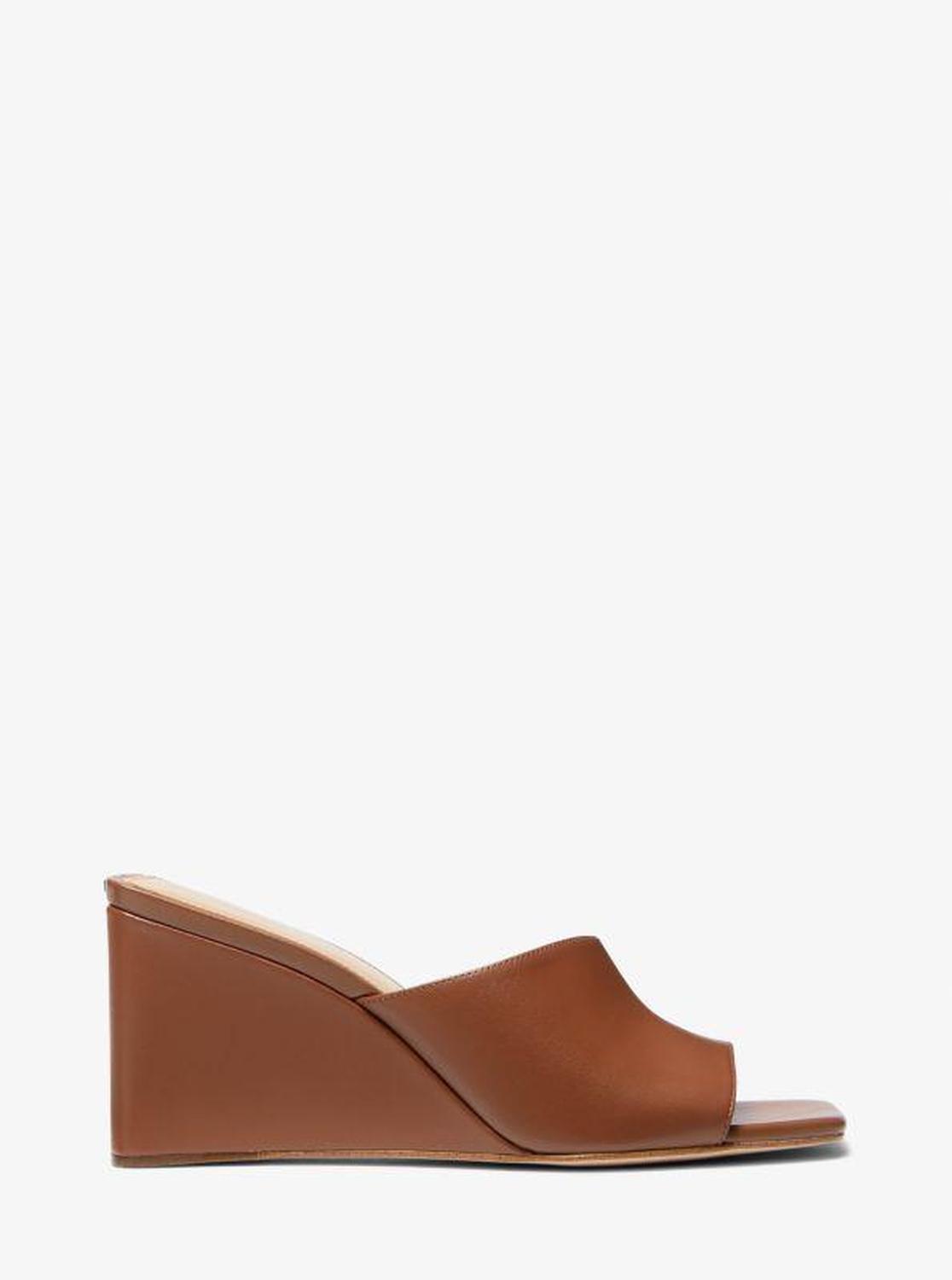 Merriam Leather Wedge Sandal