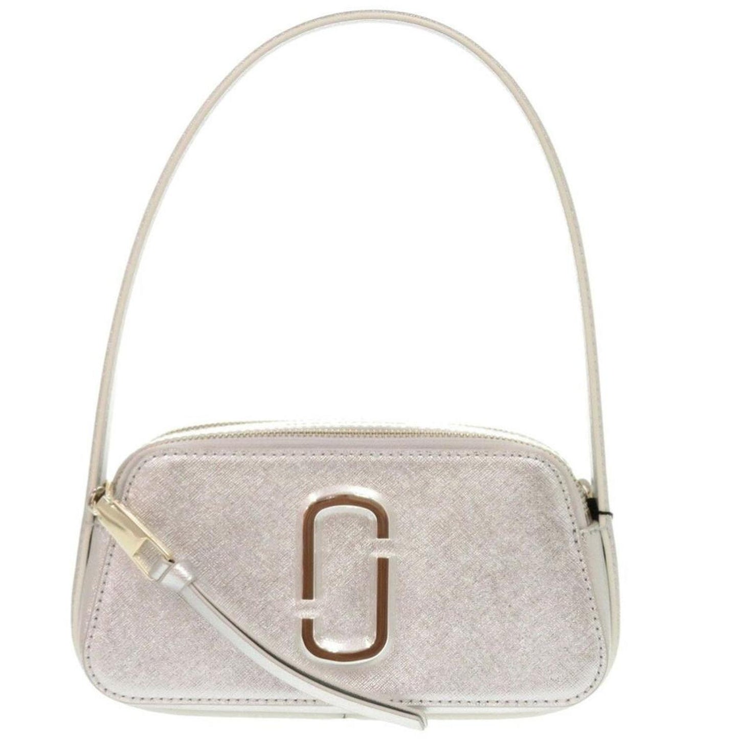 Metallic Leather Shoulder Bag (Pre-Owned)