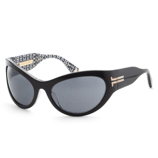 Women's 61mm Black Sunglasses