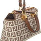 FENDI By The Way Mini FF & Leather Shoulder Bag