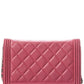 Chanel Pink Quilted Lambskin Leather Small Boy Cro