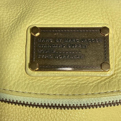 Marc by  Classic Q Natasha Crossbody Bag in Yellow Leather