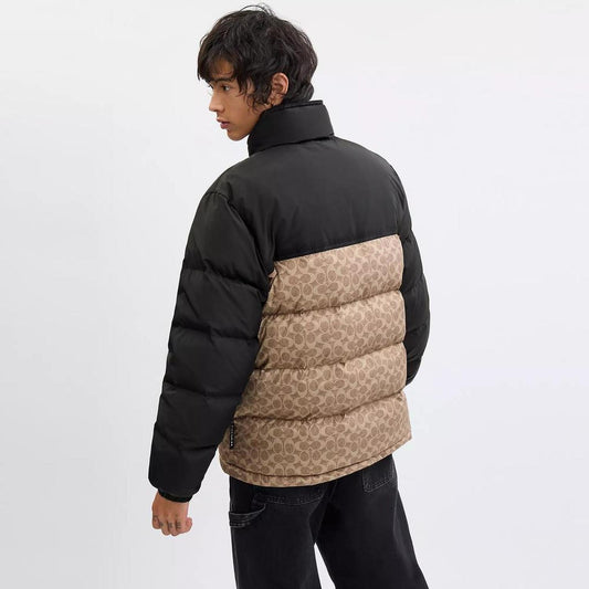 Coach Outlet Signature Down Jacket In Recycled Polyester