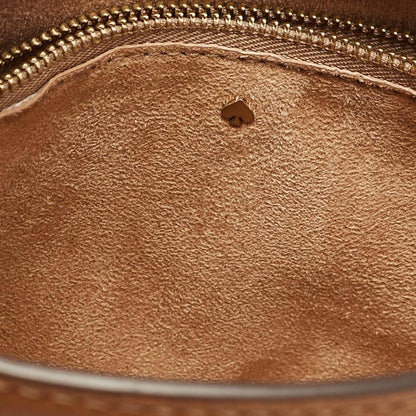 Brown Leather Medium Toujour Crossbody Bag