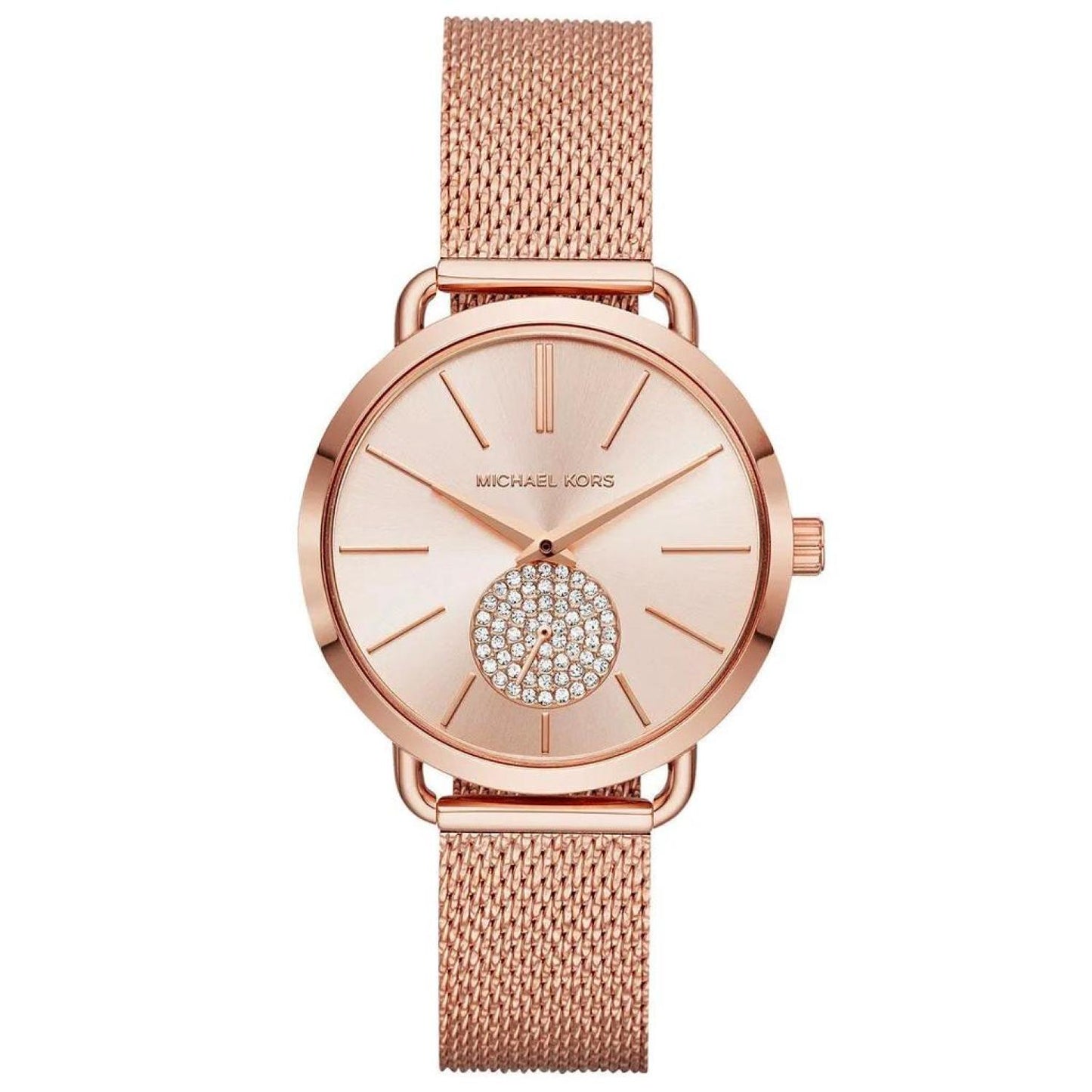 Michael Kors Portia MK3845 Women's Rose-Gold Quartz 37MM Watch