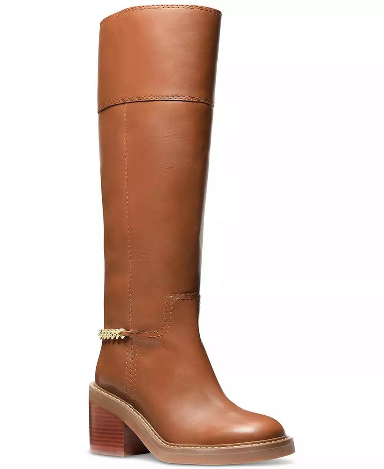 Women's Carlisle Chain-Detail Tall Boots