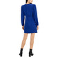 Women's Twist-Front Textured Mini Dress