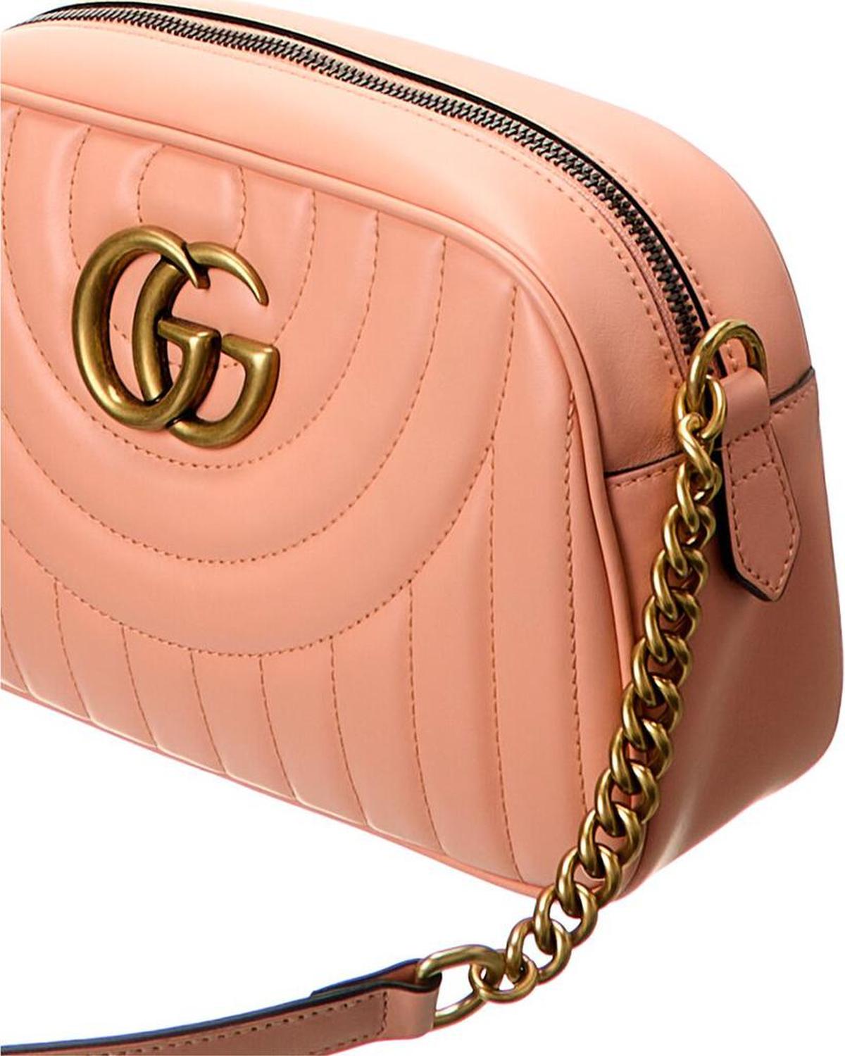 Gucci GG Marmont Small Matelasse Leather Shoulder Bag