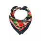 Women's Garden Snake Silk Square Scarf