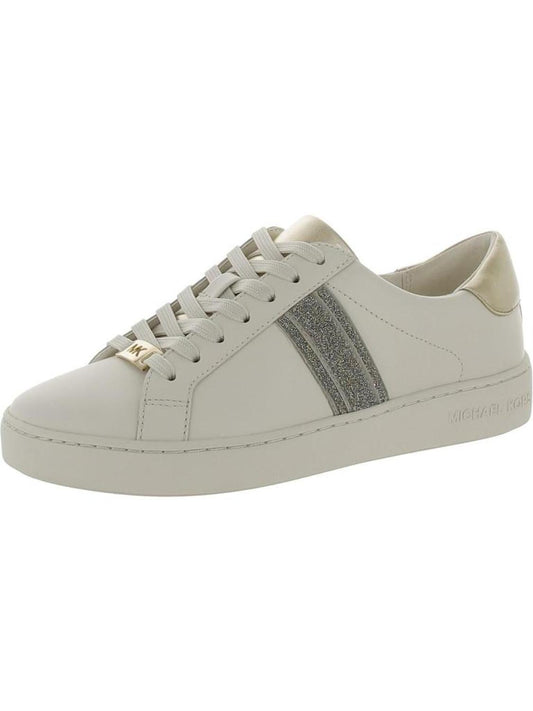 Irving Stripe Womens Leather Lifestyle Fashion Sneakers