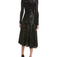 Michael Kors Collection Cutout Sequin Midi Dress