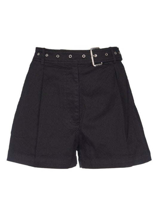 Michael Michael Kors High-Waist Belted Shorts