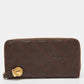 Marc Jacobs Quilted Leather Deluxe Zip Around Wallet