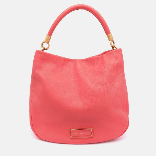 Marc By Marc Jacobs Pink Leather Too Hot To Handle Hobo