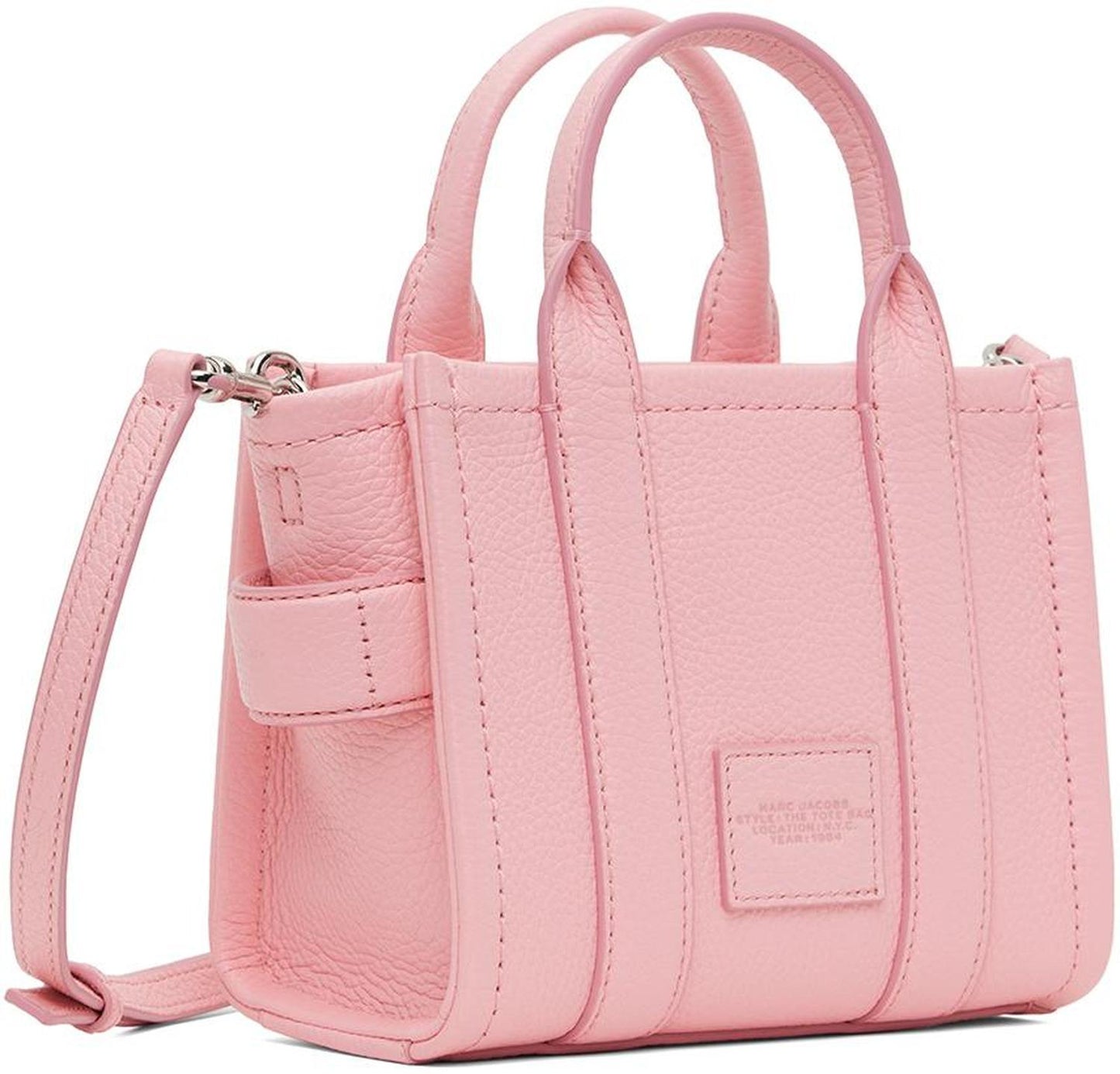 Pink 'The Leather Crossbody' Tote