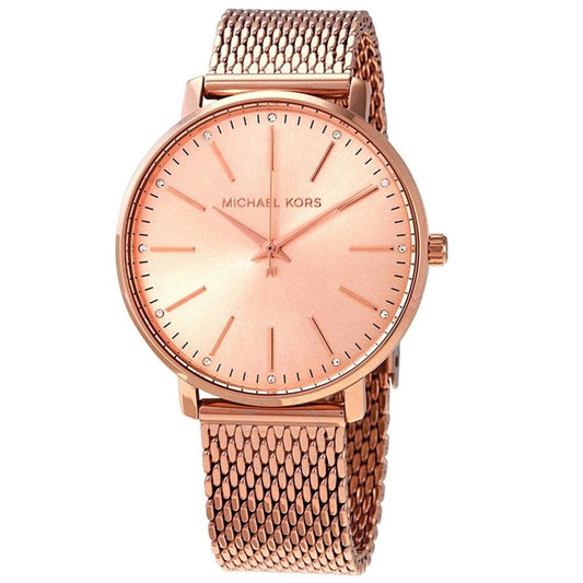 Michael Kors Women's Rose gold dial Watch