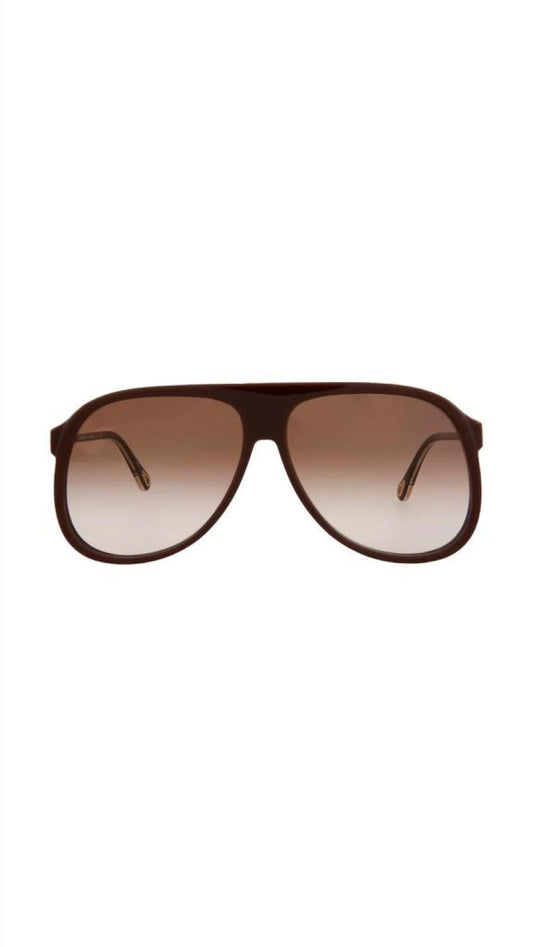 Chloe Eyewear In Burgundy/brown