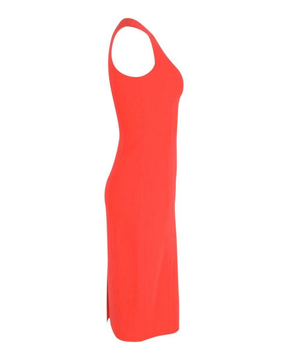 Michael Kors Sleeveless Sheath Dress in Orange Laine