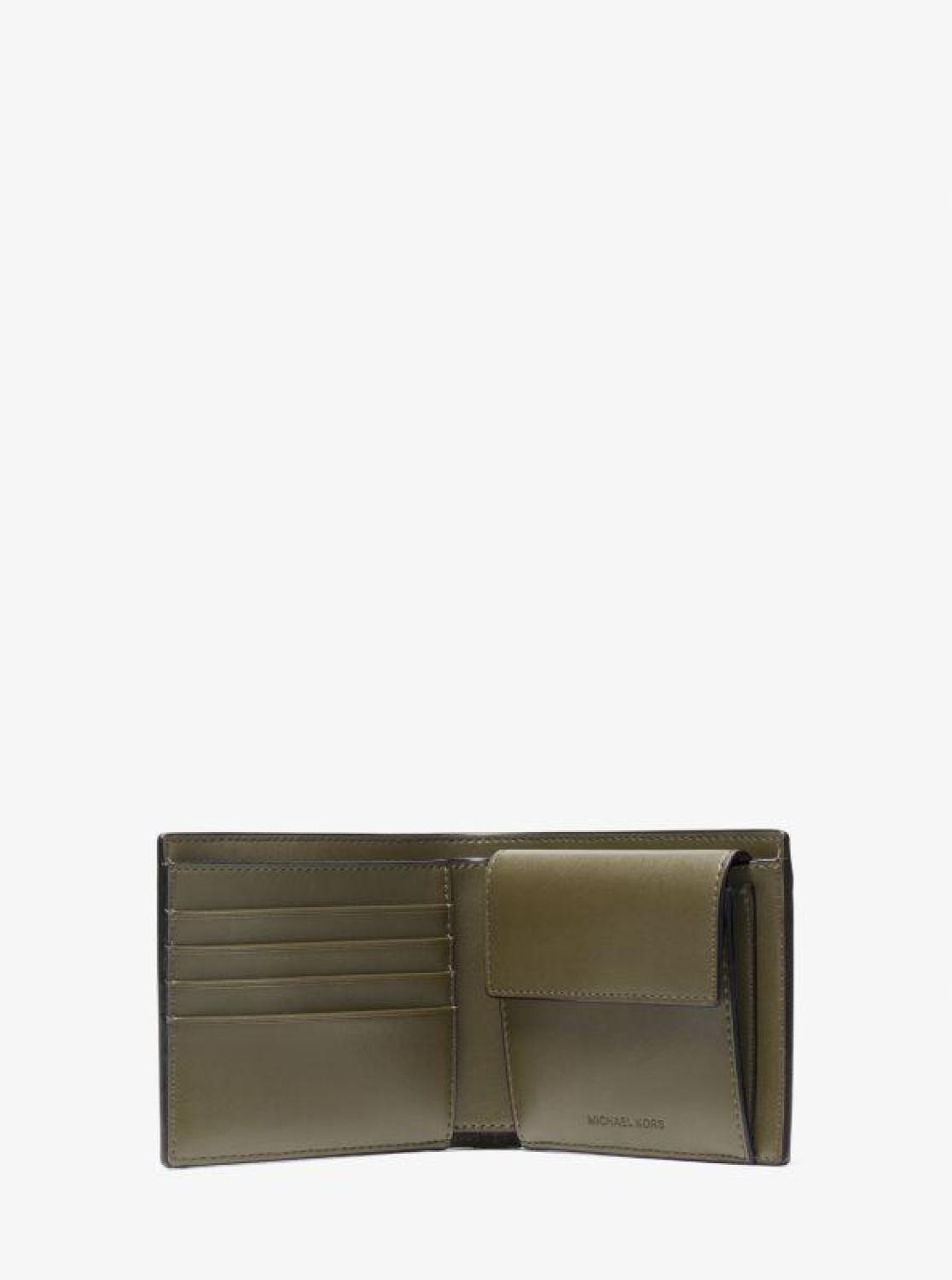 Rivington Leather Billfold Wallet With Coin Pouch