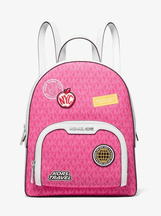 Jaycee Medium Embellished Signature Logo Backpack