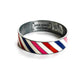 Kate Spade New York Womens Striped Print Walk on Air Bangle Bracelet Multicolor