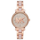 Michael Kors Sofie MK4336 Women's Rose Gold-Tone Quartz 36mm Watch