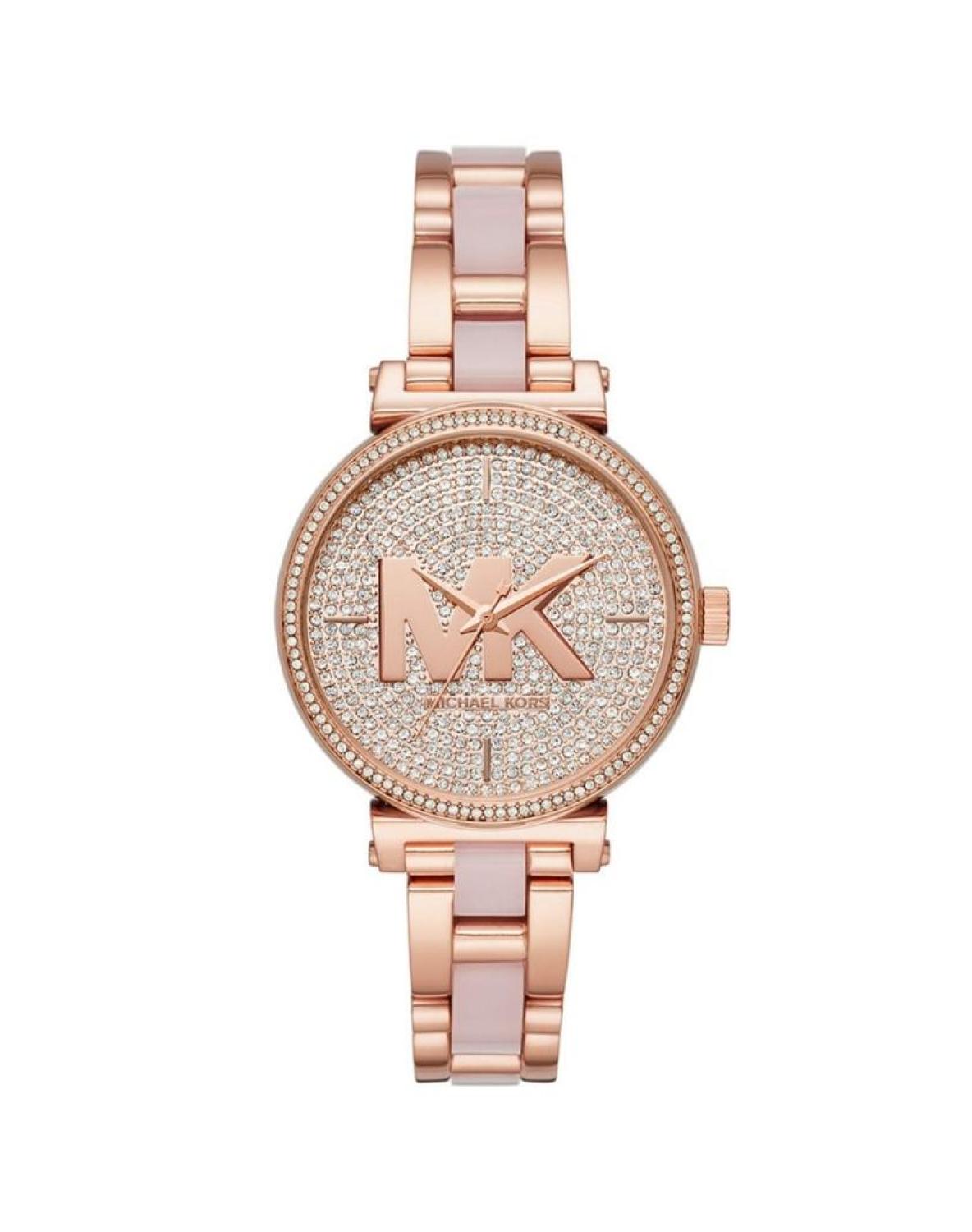 Michael Kors Sofie MK4336 Women's Rose Gold-Tone Quartz 36mm Watch