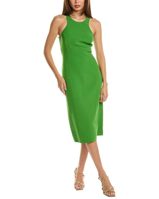 Michael Kors Collection Barathea Wool-Blend Sheath Dress